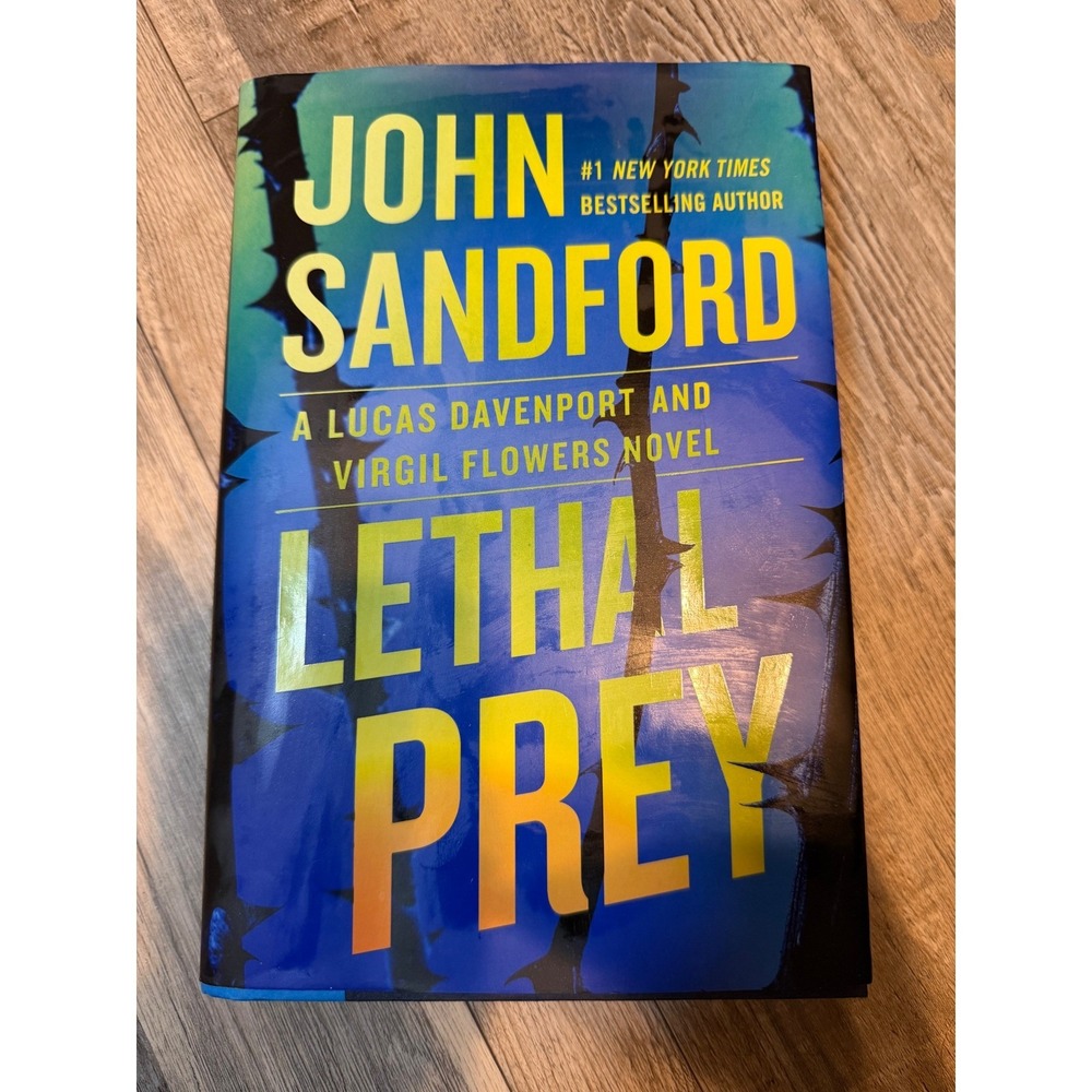 Putnam John Sandford Lethal Prey 1st Printing Hardcover Blue One Size